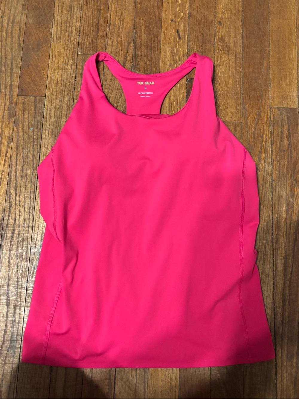 tek gear Bright Pink Racerback Tank Top